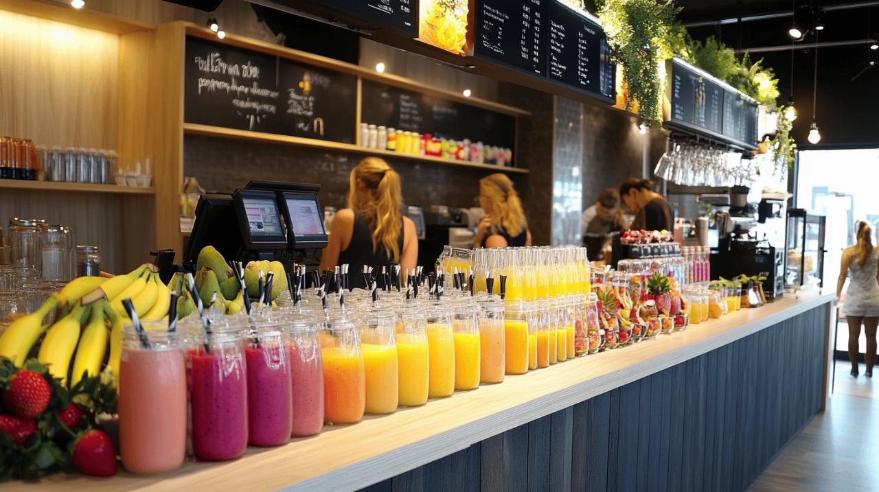 Les secrets des franchises de jus et smoothies pour maintenir leurs ventes toute l’annee
